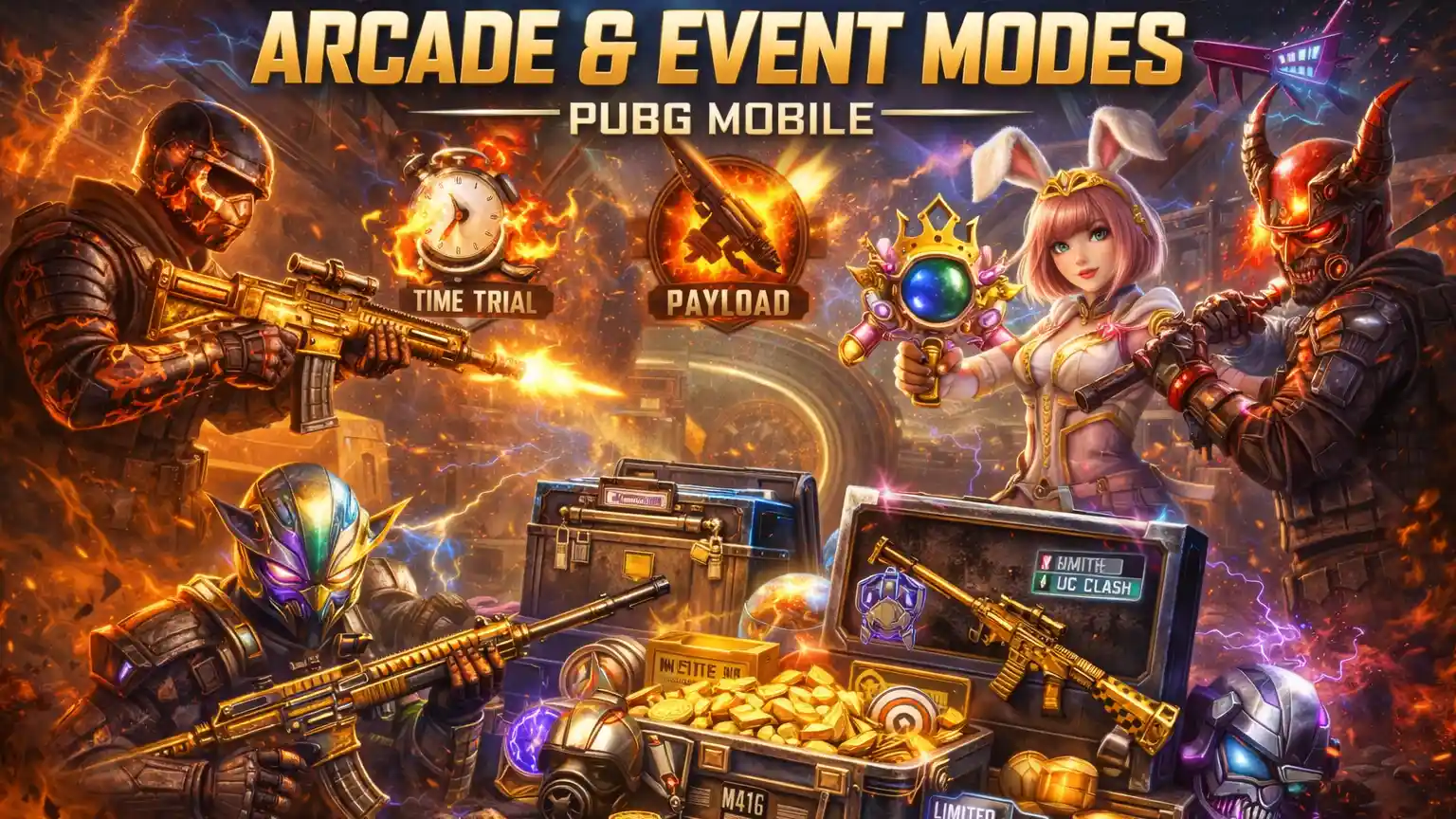 مودهای آرکید و رویدادی (Arcade & Event Modes)